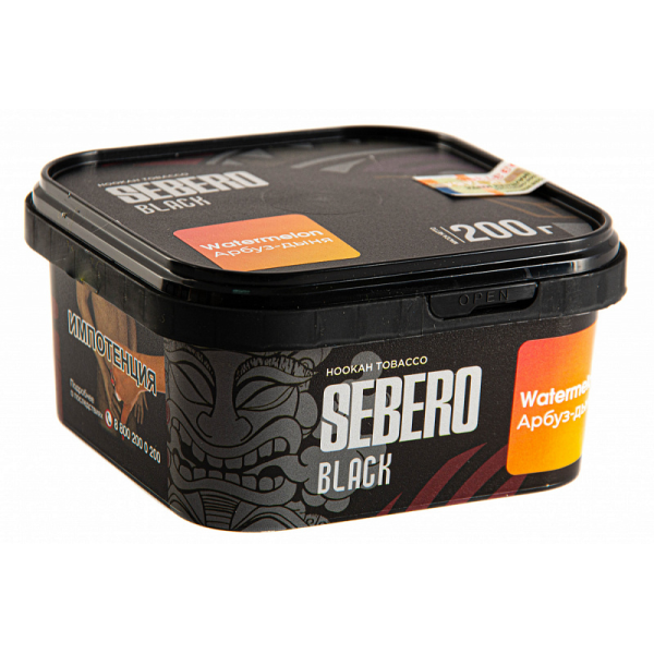 Табак SEBERO BLACK WATERMELON 200 гр в Томске