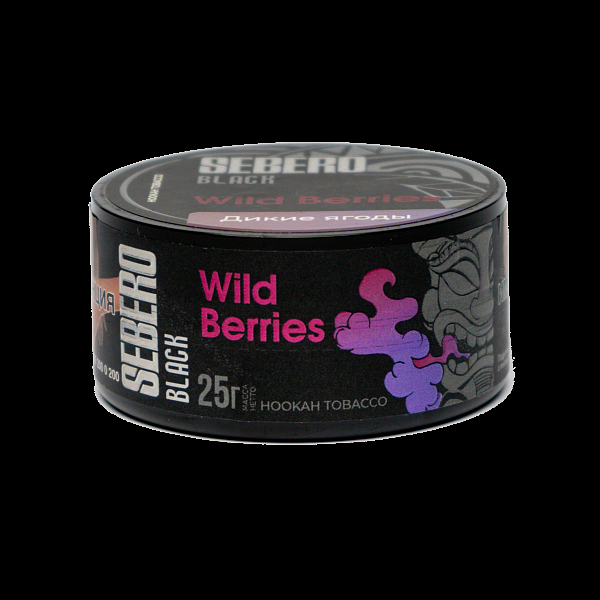Табак SEBERO BLACK WILD BERRIES 25 гр в Томске
