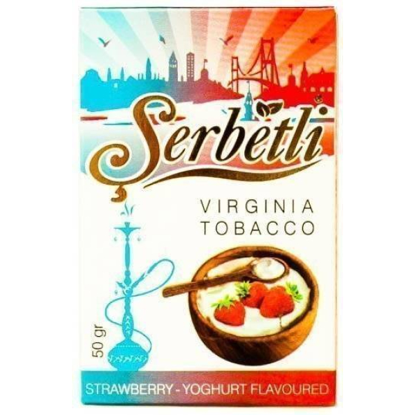 Табак Serbetli Strawberry Yoghurt 50 грамм в Томске