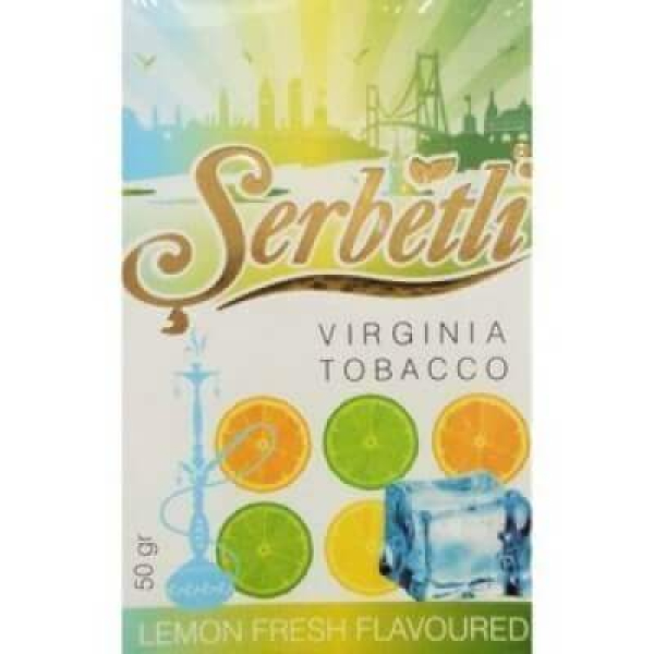 Табак Serbetli Lemon Fresh 50 грамм в Томске