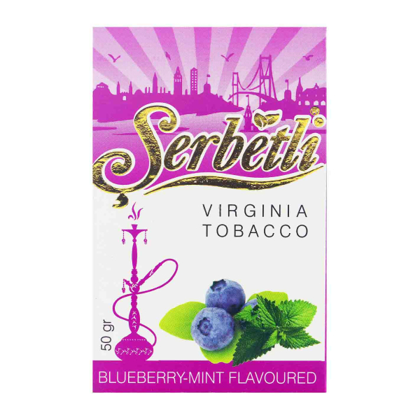 Табак Serbetli Черника с мятой 50 гр в Томске