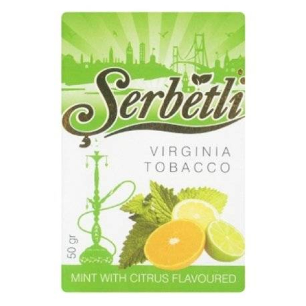 Табак Serbetli Цитрусы с мятой 50 гр в Томске