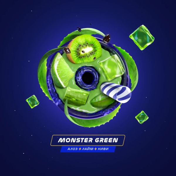 Паста Space Smoke LIGHT Mix Monster  Green (Зеленый Монстр) 30 гр в Томске