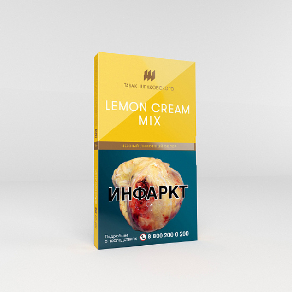 Табак Шпаковского Lemon Cream Mix (Лимонный эклер) 40 гр в Томске