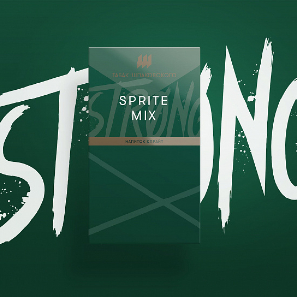 Табак Шпаковского Strong Sprite Mix (Напиток Спрайт) 40 гр в Томске