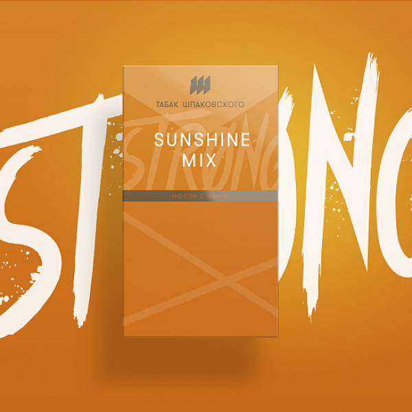 Табак Шпаковского Strong Sunshine MIx (Мюсли Манго) 40 гр в Томске