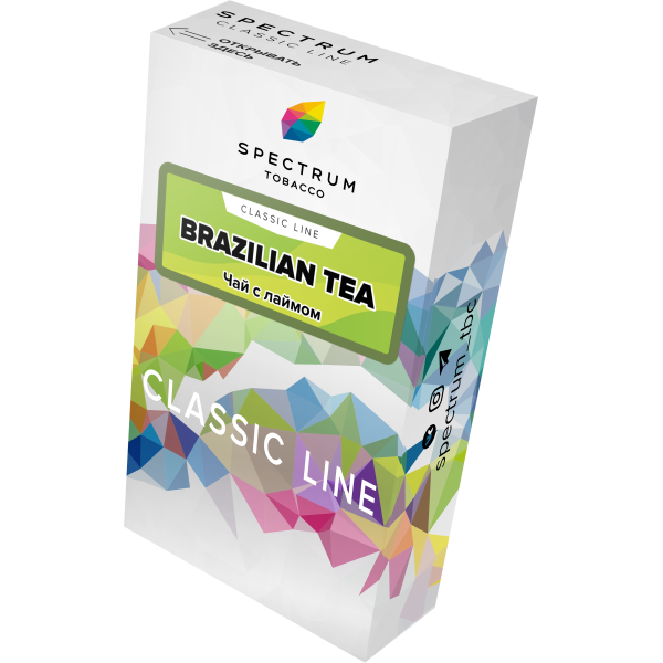 Табак Spectrum Classic brazilian tea 40 грамм в Томске