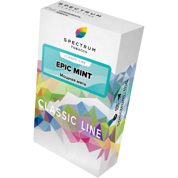 Табак Spectrum Classic epic mint 40 грамм в Томске