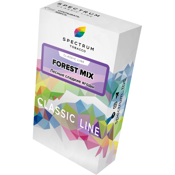 Табак Spectrum Classic forest mix 40 грамм в Томске