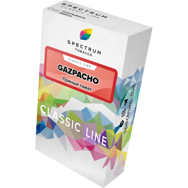 Табак Spectrum Classic gazpacho 40 грамм в Томске