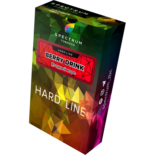 Табак Spectrum Hard berry drink 40 грамм в Томске