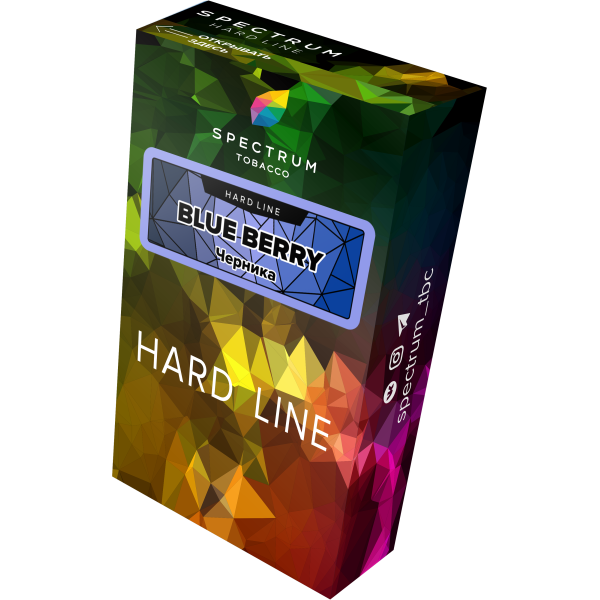 Табак Spectrum Hard blue berry 40 грамм в Томске
