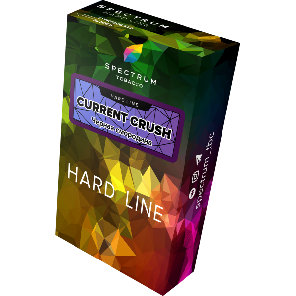 Табак Spectrum Hard current crush 40 грамм в Томске