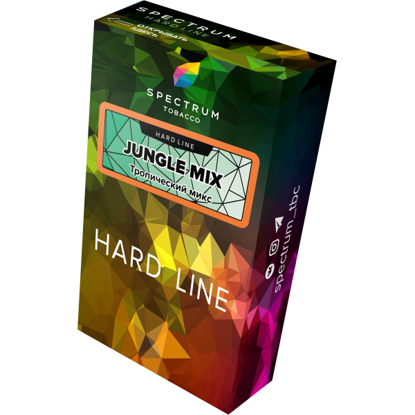 Табак Spectrum Hard jungle mix 40 грамм в Томске