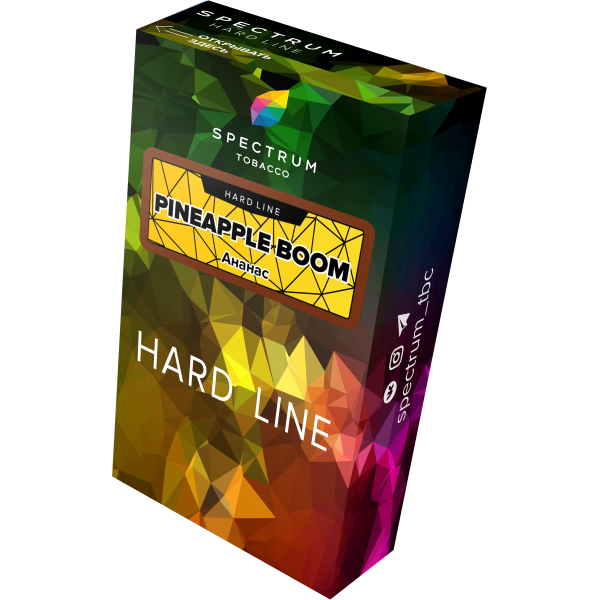Табак Spectrum Hard pinapple boom 40 грамм в Томске