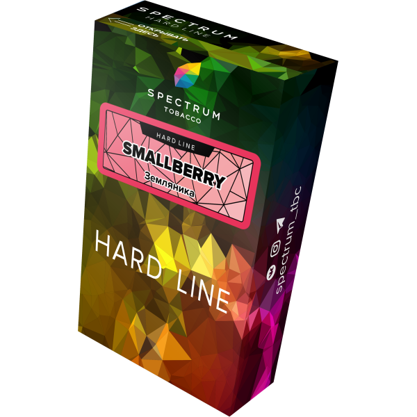 Табак Spectrum Hard smallberry 40 грамм в Томске