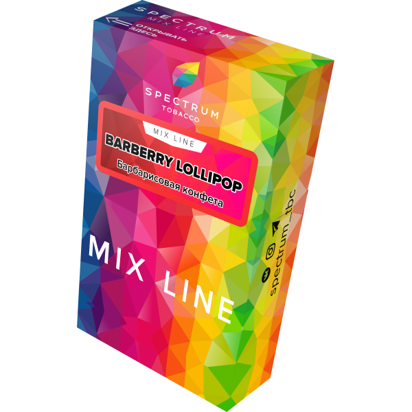 Табак Spectrum Mix Line Barberry Lollipop 40 грамм в Томске
