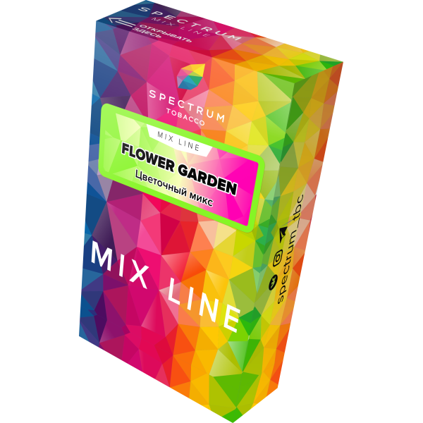 Табак Spectrum Mix Line Flower Garden 40 грамм в Томске
