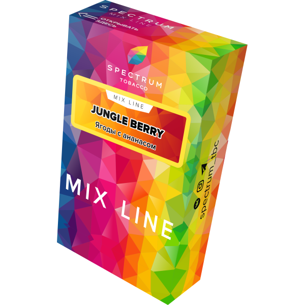 Табак Spectrum Mix Line Jungle Berry 40 грамм в Томске