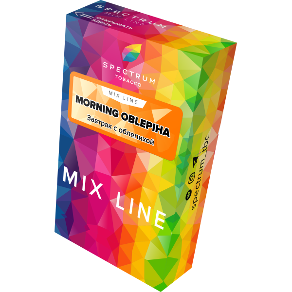 Табак Spectrum Mix Line Morning Oblepiha 40 грамм в Томске