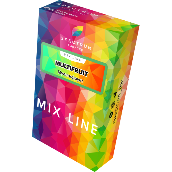 Табак Spectrum Mix Line Multifruit 40 грамм в Томске