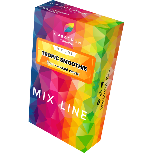 Табак Spectrum Mix Line Tropica Smoothie 40 грамм в Томске