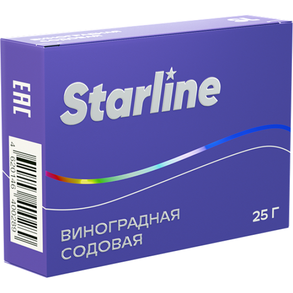 Табак Starline Виноградная содовая 25 гр в Томске