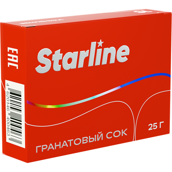 Табак Starline Гранатовый сок 25 гр в Томске