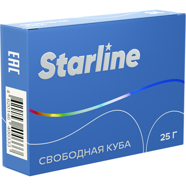 Табак Starline Свободная куба 25 гр в Томске