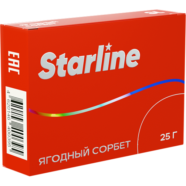 Табак Starline Ягоднный сорбет 25 гр в Томске