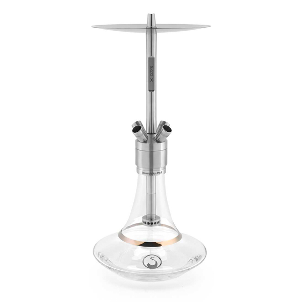 Кальян Steamulation Classic Pro X (серебристый, 52 см) в Томске