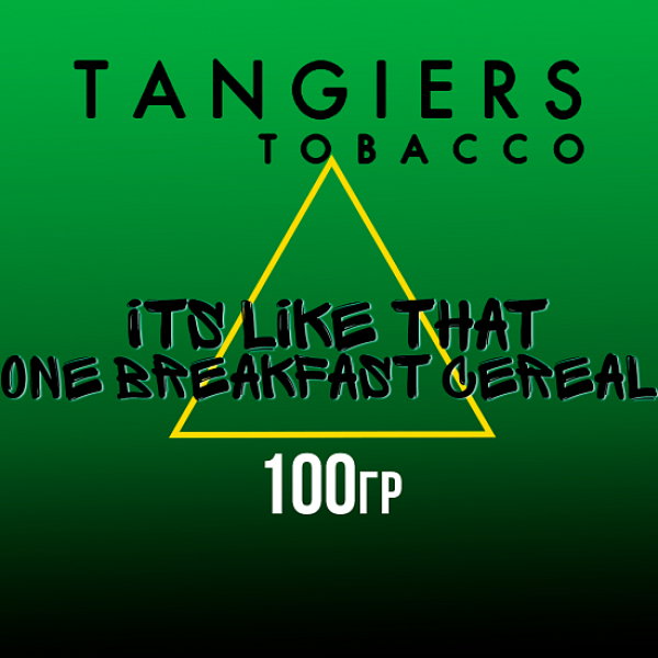 Табак Tangiers BIRQUIQ ITS LIKE THAT ONE BREAKFAST CEREAL 100 гр в Томске