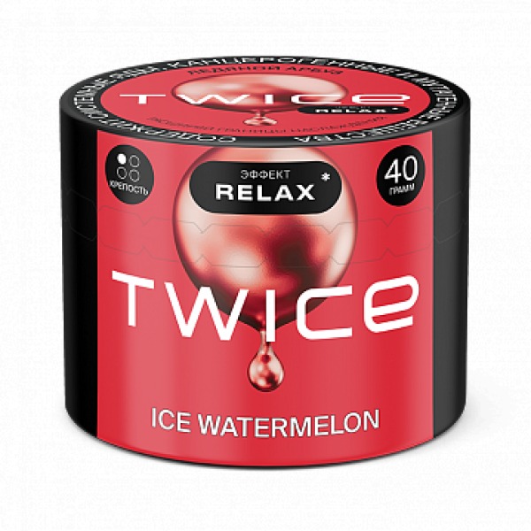 Табак TWICE Ice Watermelon (Ледяной арбуз) 40 гр в Томске