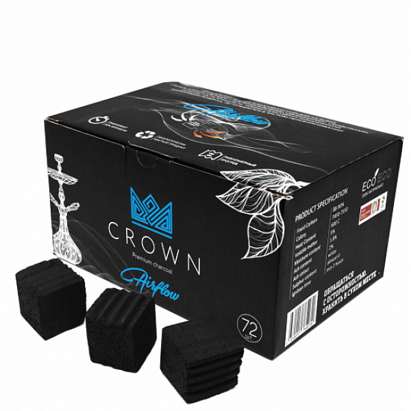 Кокосовый уголь Crown Air-Flow 25 мм в Томске