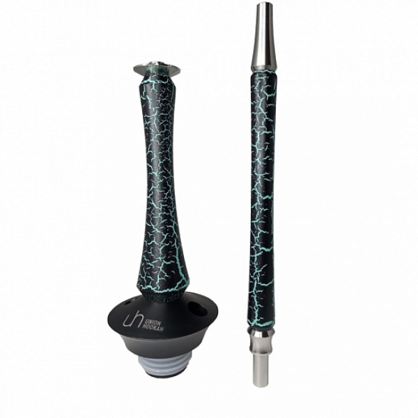 Кальян Union Hookah Sleek Кракле голубой в Томске
