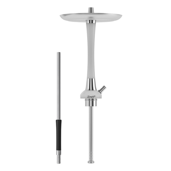 Кальян MattPear Simple S Pro Slim (Белый, 53 см) в Томске