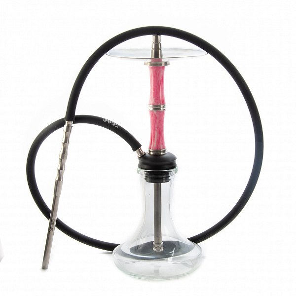 Кальян Y.K.A.P. Mini STR M3 (Розовый, 39 см) в Томске