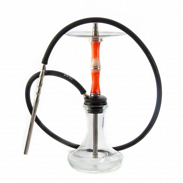 Кальян Y.K.A.P. Mini STR Pro M3 (Оранжевый,Белый, 39 см) в Томске