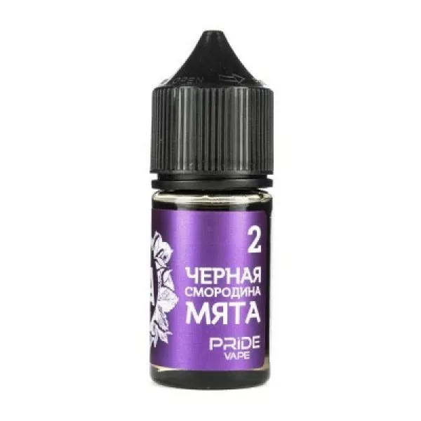 Жидкость Pride Vape Tea Salt Черная смородина мята 30 мл в Томске