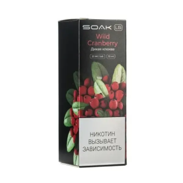 Жидкость SOAK LS Wild Cranberry 30 мл в Томске