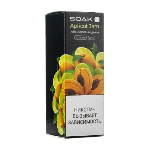 Жидкость SOAK L Apricot Jam 30 мл в Томске