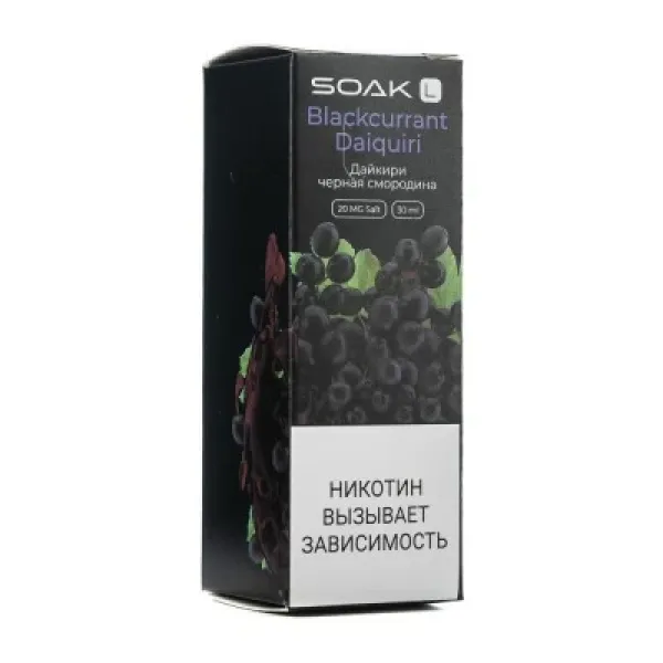 Жидкость SOAK L Blackcurrant Daiquiri 30 мл в Томске