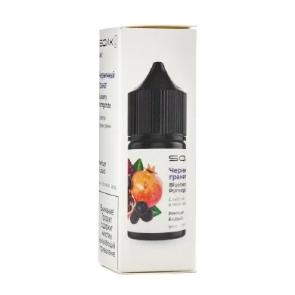 Жидкость SOAK L Blueberry Pomegranate 30 мл в Томске
