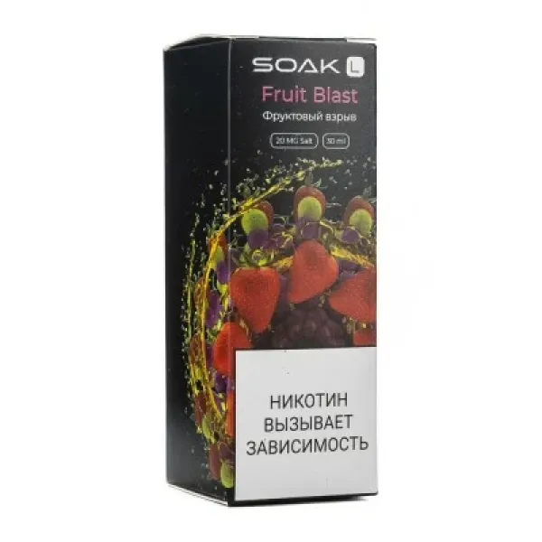 Жидкость SOAK L Fruit Blast 30 мл в Томске