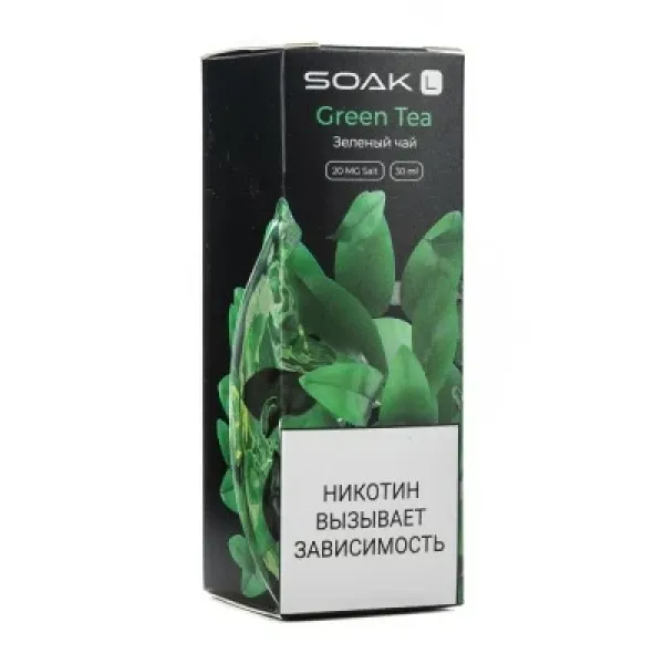 Жидкость SOAK L Green Tea 30 мл в Томске