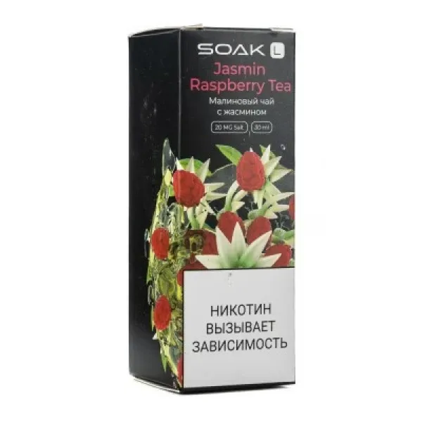 Жидкость SOAK L Jasmin Raspberry Tea 30 мл в Томске