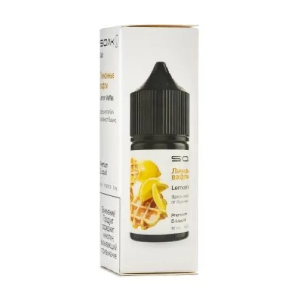 Жидкость SOAK L Lemon Waffles 30 мл в Томске