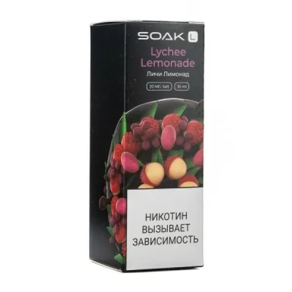 Жидкость SOAK L Lychee Lemonade 30 мл в Томске
