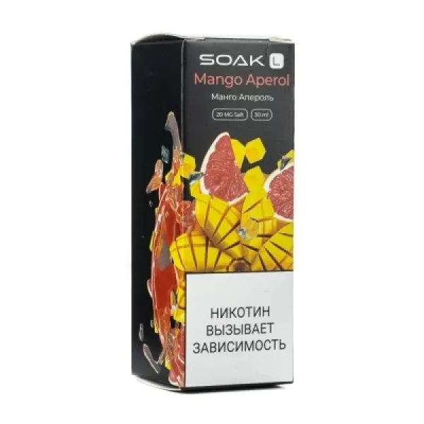 Жидкость SOAK L Mango Aperol 30 мл в Томске