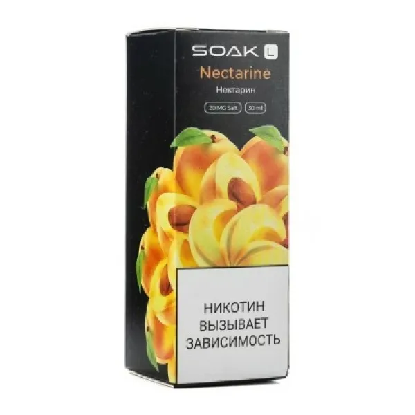 Жидкость SOAK L Nectarine 30 мл в Томске